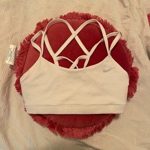 White Nike Sports Bra